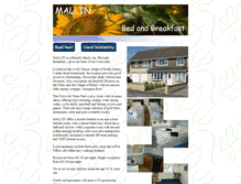 Tablet Screenshot of mallinbandb.co.uk